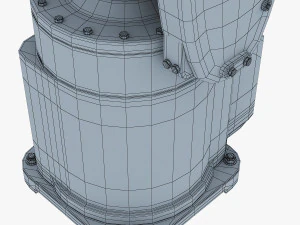 generic industrial robot v 1 3D Model
