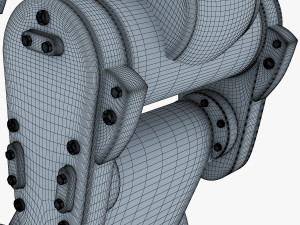 generic industrial robot v 1 Model 3D