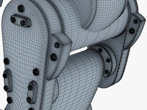 generic industrial robot v 1 3D Model