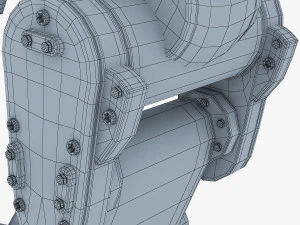 generic industrial robot v 1 3D Model