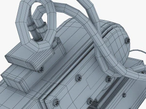 generic industrial robot v 1 3D Model