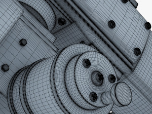 generic industrial robot v 1 Model 3D