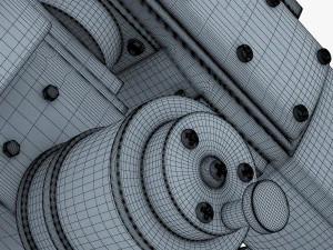 generic industrial robot v 1 3D Model