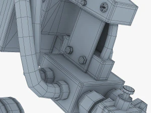 generic industrial robot v 1 3D Model