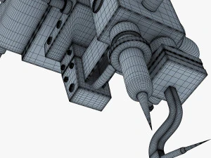 generic industrial robot v 1 3D Model