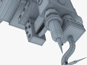 generic industrial robot v 1 3D Model