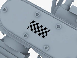 generic industrial robot v 1 3D Model
