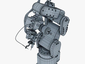 generic industrial robot v 1 3D Model