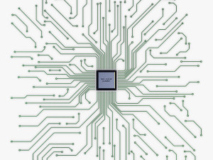 electronic circuit v 3 3D Модель