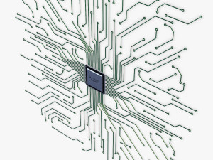 electronic circuit v 3 3D Модель