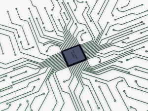 electronic circuit v 3 3D Модель