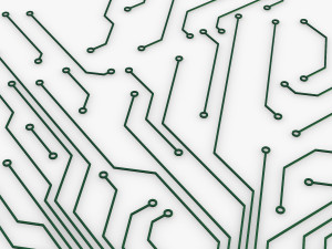 electronic circuit v 3 3D Модель