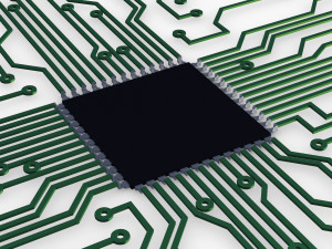electronic circuit v 4 3D Model
