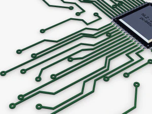 電子回路v4 3Dモデル