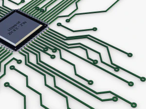 電子回路v4 3Dモデル