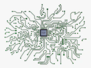 electronic circuit v 5 3D Model