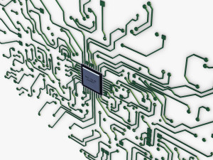 electronic circuit v 5 Modelo 3D