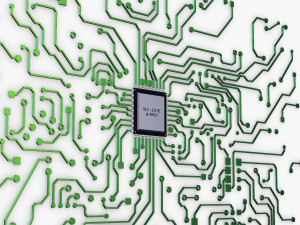 electronic circuit v 5 Modelo 3D