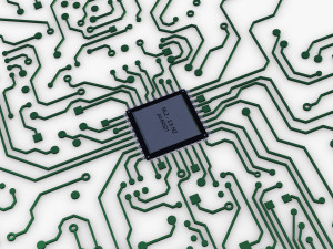 electronic circuit v 5 Modelo 3D