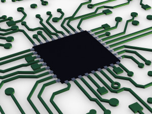 electronic circuit v 5 Modelo 3D