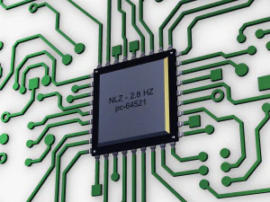 electronic circuit v 5 3D Model