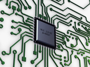 electronic circuit v 5 Modelo 3D