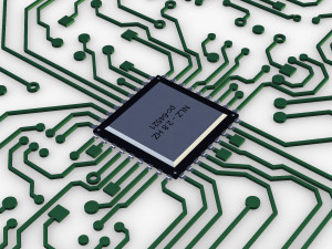 electronic circuit v 5 Modelo 3D