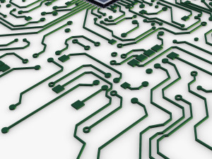 electronic circuit v 5 Modelo 3D