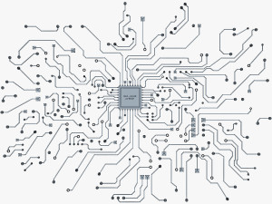 electronic circuit v 5 Modelo 3D