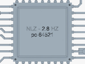 electronic circuit v 5 Modelo 3D