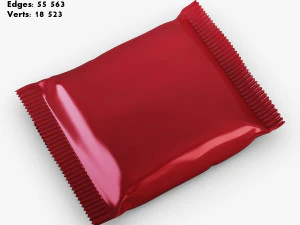 candy wrapper collection volume 1 3D Model