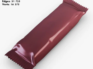 candy wrapper collection volume 1 3D Model