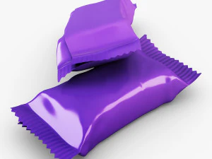 candy wrapper collection volume 1 3D Model
