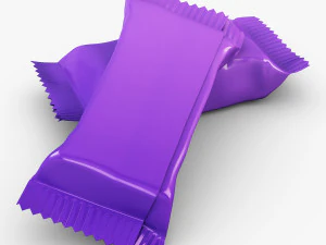 candy wrapper collection volume 1 3D Model