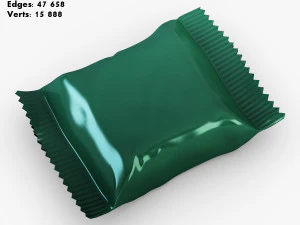candy wrapper collection volume 1 3D Model