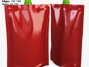 doypack packaging collection volume 1 Modello 3D