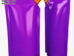 doypack packaging collection volume 1 Modello 3D