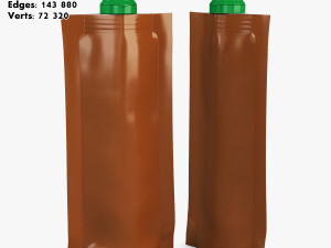 doypack packaging collection volume 1 Modello 3D