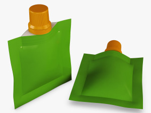 doypack packaging collection volume 1 Modello 3D