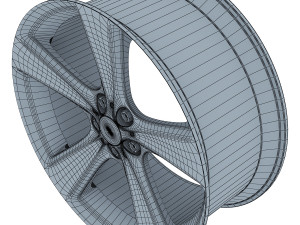 car rim wheel collection volume 1 3D Model