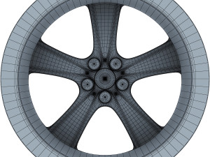 car rim wheel collection volume 1 3D Model