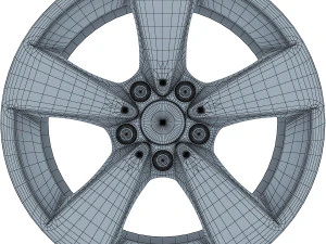 car rim wheel collection volume 1 3D Model