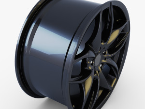 car rim wheel collection volume 1 3D Model