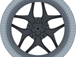 car rim wheel collection volume 1 3D Model