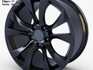 car rim wheel collection volume 1 3D Model