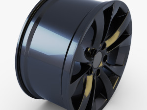 car rim wheel collection volume 1 3D Model