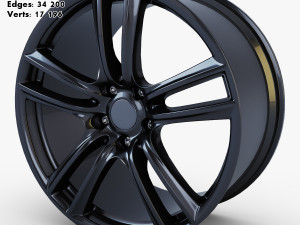 car rim wheel collection volume 1 3D Model