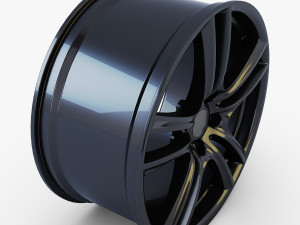 car rim wheel collection volume 1 3D Model