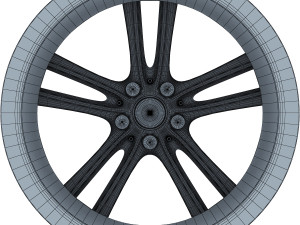 car rim wheel collection volume 1 3D Model