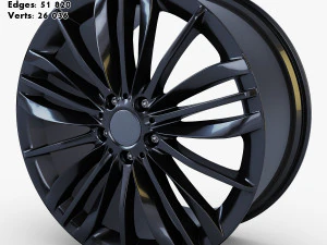 car rim wheel collection volume 1 3D Model